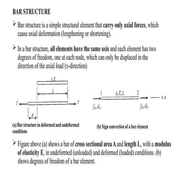 Comprehensive Analysis of Bar Structures: Axial Forces, Displacement ...