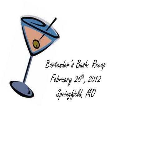 Bartender's Bash 2012 - Springfield MO