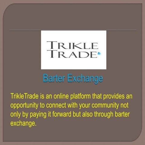 Barter Exchange 