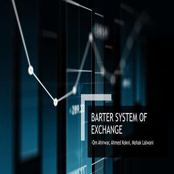 Barter system | PPTX