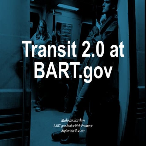 Transit 2.0 at BART.gov