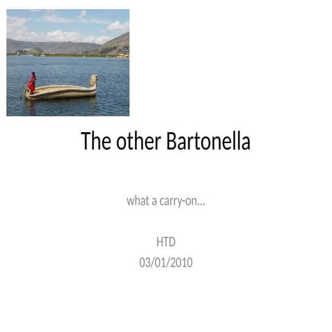 Bartonella henselae:  clinica y epidemiologia