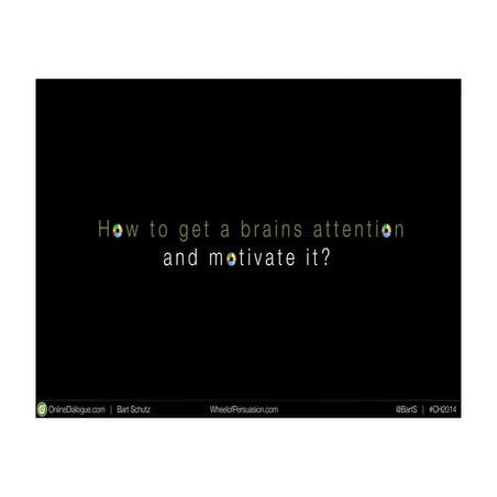 Conversion Hotel 2014: Bart Schutz (NL) keynote