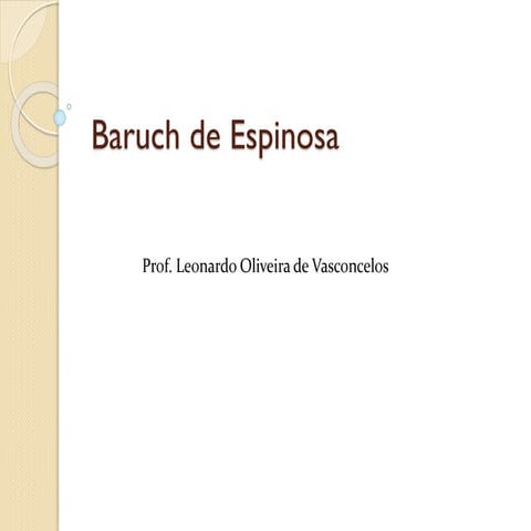 Baruch de Espinosa