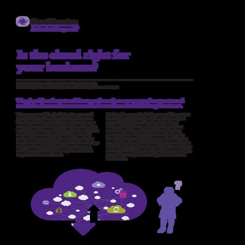 Is the cloud right for your business? 