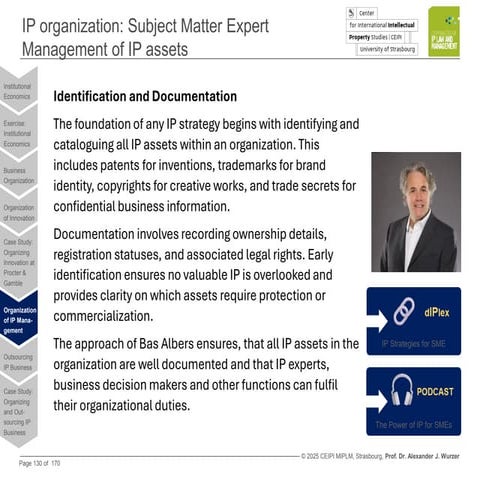 Presentation of the MIPLM subject matter expert Bas Albers