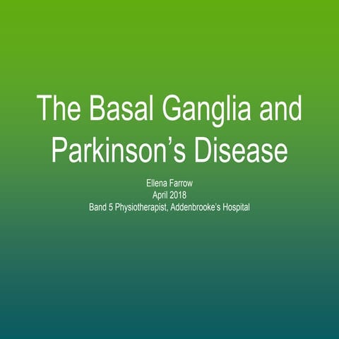 Basal ganglia 2018