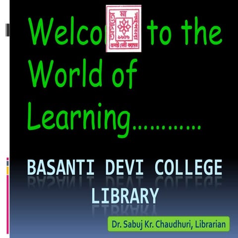 Basanti devi college library