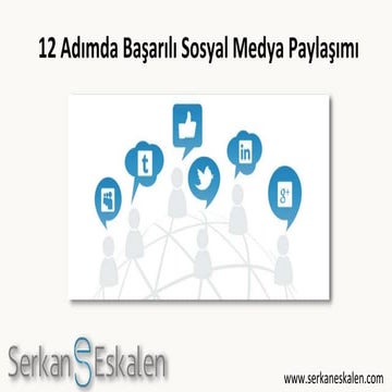 12 Adımda Başarılı Sosyal Medya Paylaşımı