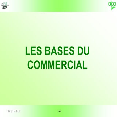Base commerciale | PDF