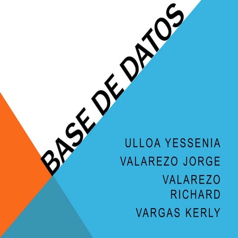 Base de-datos