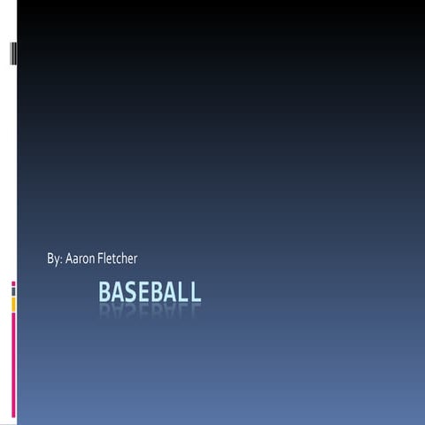 Baseball Slidshow | PPT