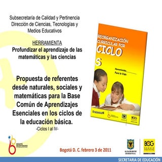 Base común de Aprendizajes