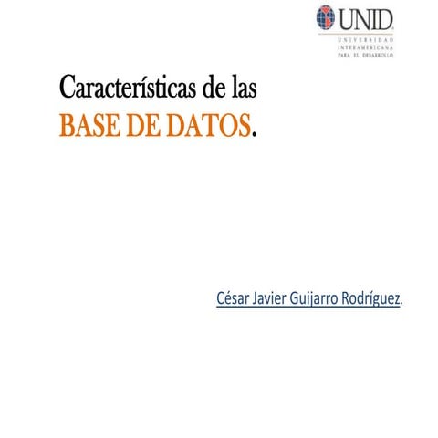 Base De Datos