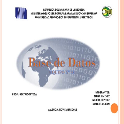 Base de datos