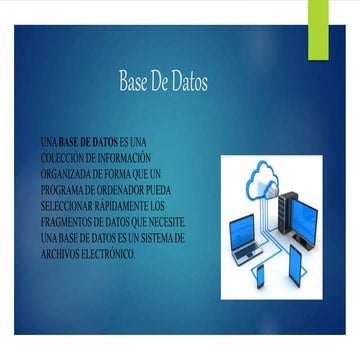Base de datos