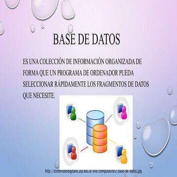 Base de datos
