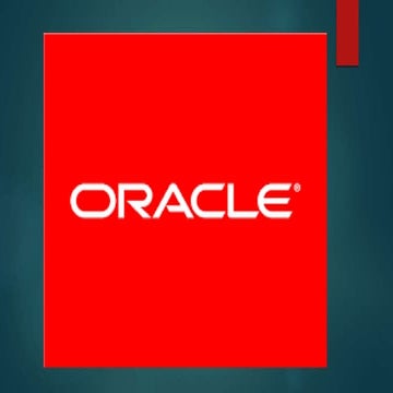 Oracle - Omar Dubique 