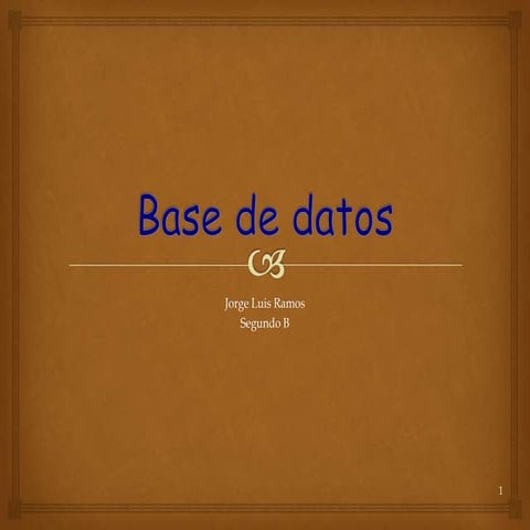 Base de datos (2)