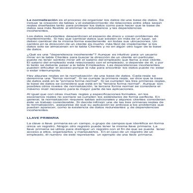 Base de datos en sql  