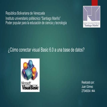 Base de datos Juan Gomez 27046004 #44 