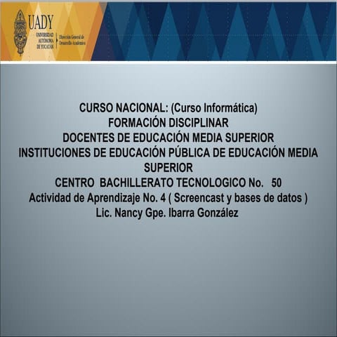 ACTIVIDAD No. 4  Base de Datos 