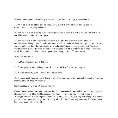 Based on your reading answer the following questions1. What.docx