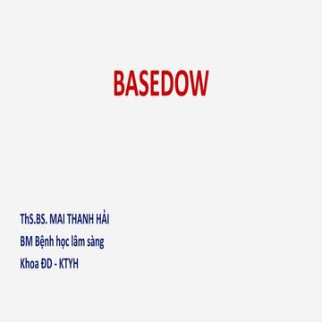 BỆNH BASEDOW | PDF