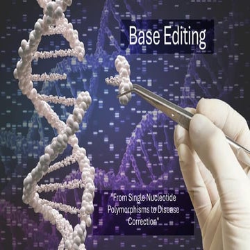 Base editing, prime editing, Cas13 & RNA editing and organelle base editing