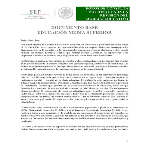 Base educacion media superior