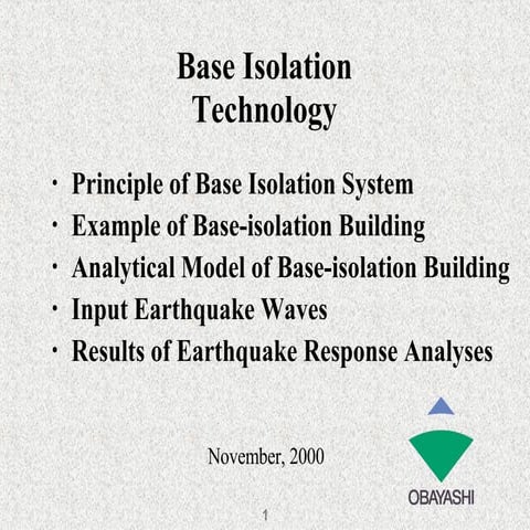 Base Isolation(2000.12.28)