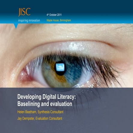 Baselining start up meeting final