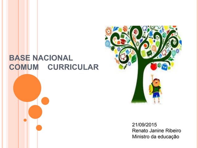 Base nacional  comum curricular cep...