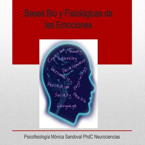 Bases bio y fisiológicas de las emociones | PPTX