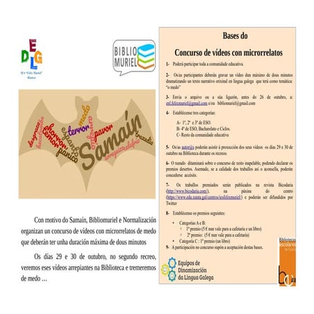 Bases concurso microrrelatos medo 19 20