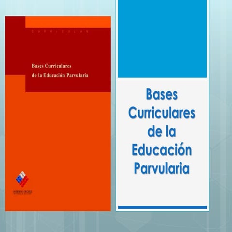 Exposición Bases Curriculares de la Educación Parvularia | PPTX