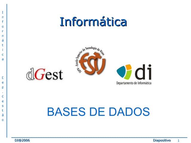 Bases De Dados