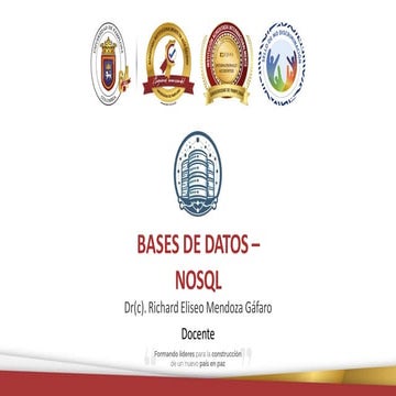 INTRODUCCION BASES DE DATOS - NOSQL - MONGODB