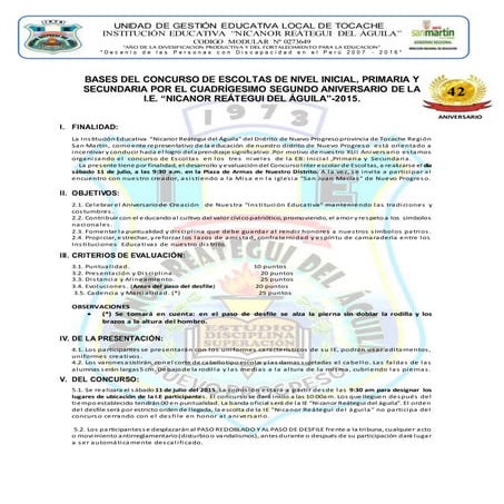 Bases de escolta definitivo