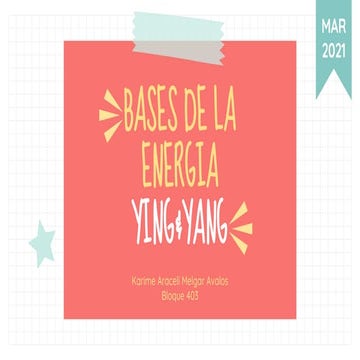 Bases de la energia yin y yang 