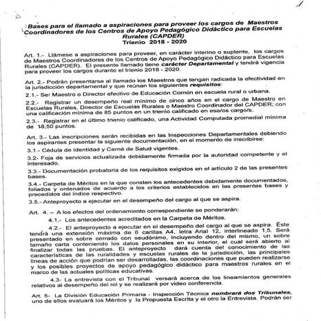 Bases Maestro CAPDER