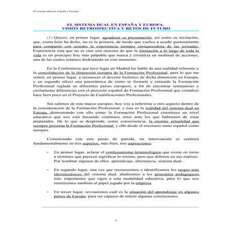 Modelo de educación dual | PPTX