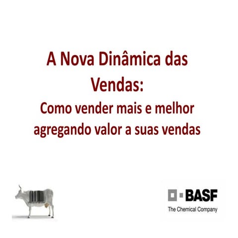 A nova dinâmica de vendas