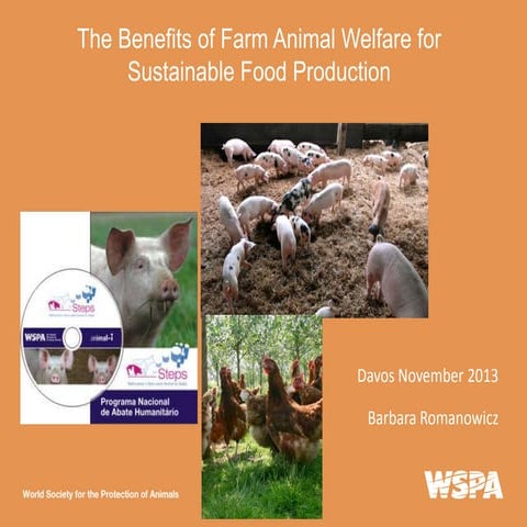 The Benefits of Farm Animal Welfare for Sustainable Food Production