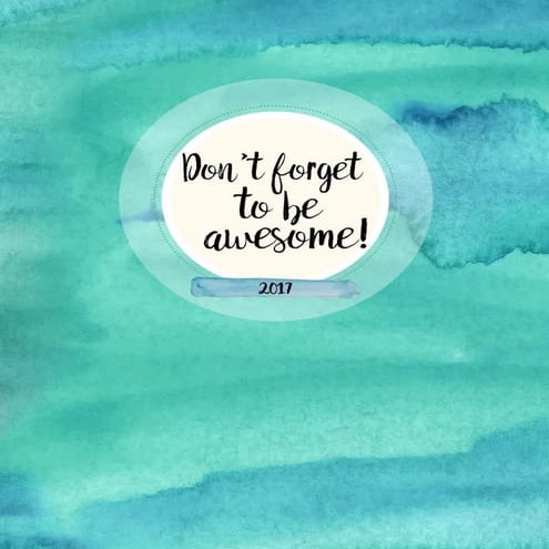 Basic 2017-printable-planner