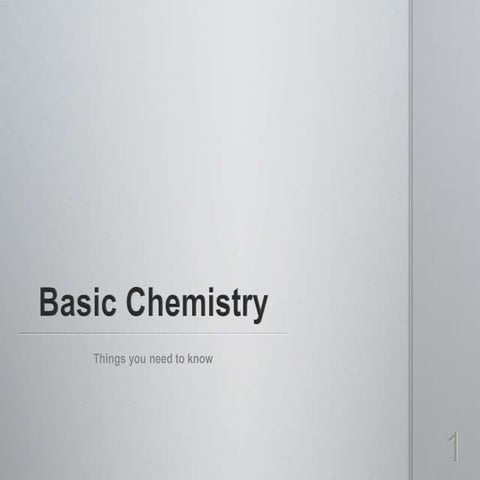 Basic chem mine