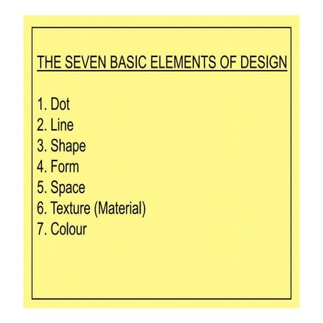 Basic Elements of Design by Adeeba Afreen