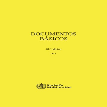 Comprehensive Governance Documents of the World Health Organization ...