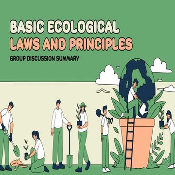 Basic-ecological, presentation for the nature | PDF