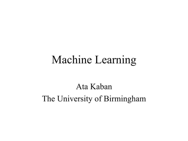 Basic Notions of Learning, Introduction to Learning ...
